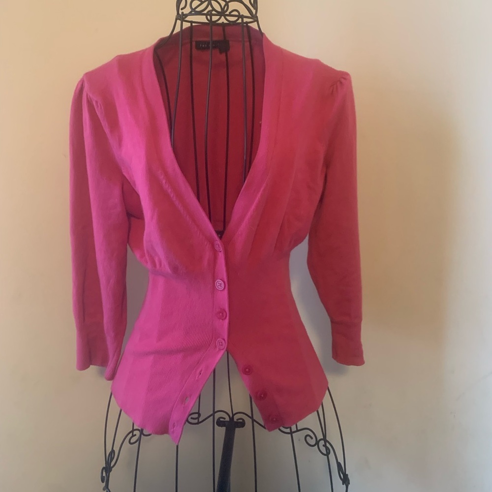Barbie Bubblegum Pop Pink Cardigan